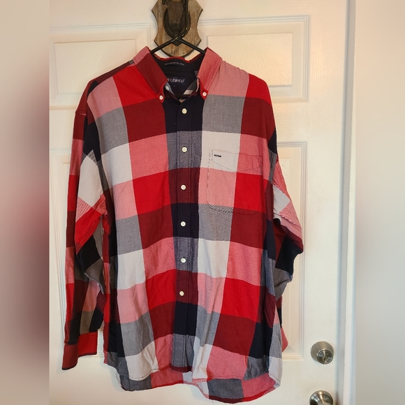 Siegfried Men's Plaid Long Sleeve Casual Shirt,  Size: Large - Picture 3 of 10